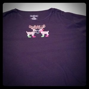 Black Christmas sweater